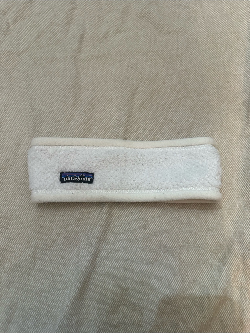 Patagonia Off-White Women's Re-Tool Fleece Headband One Size 38929 - Picture 4 of 8